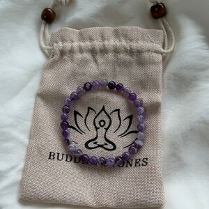 Purple Beaded Bracelet